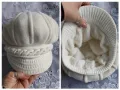 Четири броя / Зимни и преходни шапки / Вълнена шапка / Ръчна изработка и декорация , снимка 11