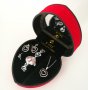 Дамски подаръчен комплект JESOU Collection кутия сърце с огледало / 4756, снимка 2
