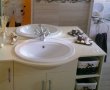 Шкаф за баня с вградена мивка и със смесител, снимка 2