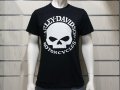 Нова мъжка тениска с дигитален печат HARLEY DAVIDSON, мотори, Череп, снимка 3