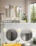 Полилей NexLume Ceiling Crystal Pendant Light с LED кристален клъстер и регулируема височина, снимка 7