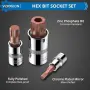 Комплект 10 XZN вложки VORXEON M4–M18, снимка 3