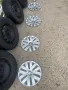 4бр.Джанти 15-ки с Гуми 185/65/15 5Х100 всесезонни Фолксваген , снимка 3
