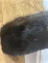 Макси палто с плюшена подплата и кожена яка, ново, снимка 8