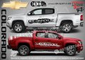 Chevrolet COLORADO стикери надписи лепенки фолио SK-SJV1-C-CO, снимка 1 - Аксесоари и консумативи - 44285408