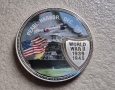 Монета. 10 долара.Либерия. 2001 г.  Пърл Харбър декември 1941  година., снимка 7