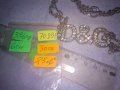 D&G ЕФЕКТНО ФЕШЪН АРТ КОЛИЕ - БЛАГОРОДНА СТОМАНА с БЯЛА ПОЗЛАТА и БЛЕСТЯЩИ ФАСЕТИРАНИ КРИСТАЛИ 70891, снимка 8
