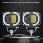 Халоген Лупа Мотоциклетни фарове №3744 LED светлина за мъгла Explorers Offroad Angel Eyes LED, снимка 7