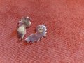 Сребърни обеци , снимка 3