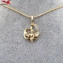 Висулка с 14К златно покритие 244728, снимка 3