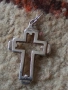 Старо сребърно кръстче 18407, снимка 6