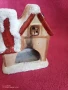 Гипсова фигурка, коледа, снимка 2