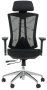 Ергономичен стол Carmen 7577 - черен, снимка 1 - Столове - 40570073
