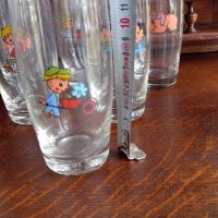 Ретро детски чаши от калиево стъкло , снимка 7 - Чаши - 36020912