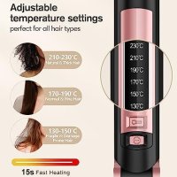 Нова Преса за коса за изправяне 130 ℃ - 230 ℃/Жени Прическа , снимка 2 - Преси за коса - 41661455