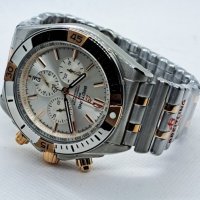 Мъжки луксозен часовник Breitling Chronomat три цвята , снимка 8 - Мъжки - 41566322
