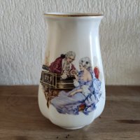 Порцеланова ваза 24 карата, снимка 4 - Антикварни и старинни предмети - 42688441