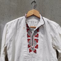 Старинна Мъжка кенарена риза за носия #5, снимка 2 - Антикварни и старинни предмети - 41855473