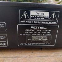 Rotel Stereo Compact Disc Player RCD 930AX, снимка 8 - Ресийвъри, усилватели, смесителни пултове - 44490355