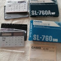 Ретро калкулатори CASIO , снимка 1 - Друга електроника - 44367192