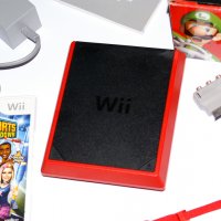 Nintendo Wii Mini пълен комплект Нинтендо мини + подарък игра, снимка 5 - Nintendo конзоли - 38897698