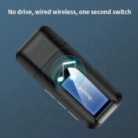 Audio Receiver Bluetooth Аудио трансмитер предавател приемник 3.5MM AUX RCA стерео безжичен адаптер, снимка 5 - Ресийвъри, усилватели, смесителни пултове - 44296738