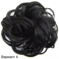  Изкуствен кок за коса за изразителен стил, снимка 3 - Аксесоари за коса - 44829464
