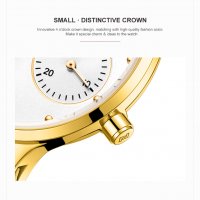 Дамски часовник NAVIFORCE Feminino Yellow/Gold 5001L GWY. , снимка 8 - Дамски - 34751955