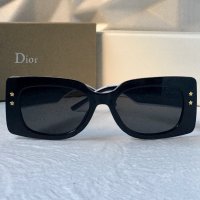 Dior 2023 дамски слънчеви очила правоъгълни 2 цвята, снимка 6 - Слънчеви и диоптрични очила - 41925514