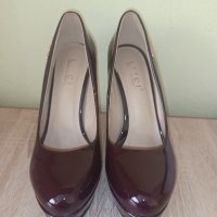 Дамски обувки на висок ток Liici (цвят бордо, 38 размер), снимка 4 - Дамски обувки на ток - 44339056