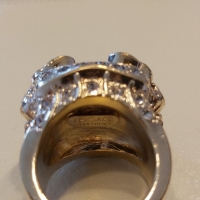 Versace-златен стар пръстен с естествени камъни, снимка 12 - Пръстени - 36039975