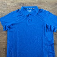 head men's blue polo shirt - страхотна мъжка тениска КАТО НОВА 2ХЛ, снимка 5 - Тениски - 41424339