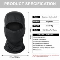 тактическа маска за лица ски сноуборд Airsoft предпазна дишаща, снимка 3 - Други - 37620618