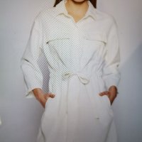 Нова, бяла, спортна рокля Zara , снимка 1 - Рокли - 35991898