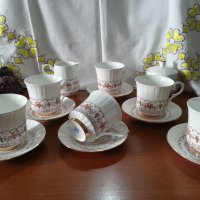 Български костен порцелан чаши за чай , снимка 1 - Антикварни и старинни предмети - 41777201