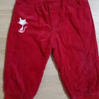 Ватирана блузка и подплатени джинси р-р 80, снимка 2 - Комплекти за бебе - 34054689