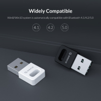 Orico блутут адаптер Bluetooth 4.0 USB adapter, white - BTA-409-WH, снимка 11 - Мрежови адаптери - 44782685