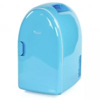 Син или бял мини хладилник за кола Cristal 6 литра, снимка 3 - Хладилници - 39025050