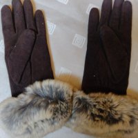 Кожени ръкавици 7 номер , снимка 4 - Ръкавици - 41521242
