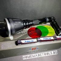 Мощен фенер за лов bl-q2888 с три сменяеми филтъра, снимка 6 - Къмпинг осветление - 42120766