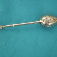 19 ти век лъжица -цедка за запарване на чай ЗА КОЛЕКЦИЯ, снимка 10 - Други ценни предмети - 39524213