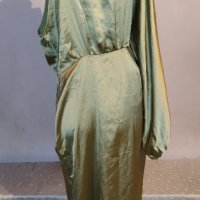 Елегантна рокля с един ръкав р-р Л , снимка 6 - Рокли - 42614480