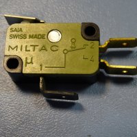 микроключ MILTAK XGK2.J40 micro switch snap action, снимка 7 - Резервни части за машини - 36001287
