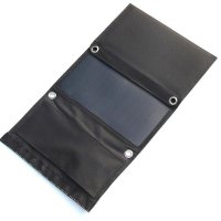 Foldable Solar Panel 21W, сгъваем соларен панел, зареждащ вашето устройство директно от слънцето, 2x, снимка 2 - Външни батерии - 41456684