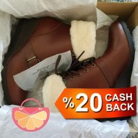 ПРОМО 🍊 UGG AUSTRALIA 🍊 Дамски водоустойчиви боти от естествена кожа нови с кутия, снимка 1 - Дамски боти - 19897306