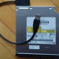 Външно записващо и четящо USB-CD/DVD (записвачка) за лаптоп/компютър, снимка 1 - Други - 41895467