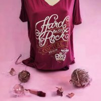 Hard Rock Krakow XL дамска тениска, снимка 1 - Тениски - 41782508