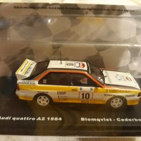 Audi Quattro A2 1984.31 Acropolis Rally WRC. 1.43 Ixo-Deagostini., снимка 16 - Колекции - 41948095