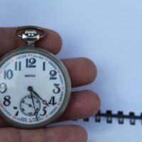 СССР джобен  часовник ''Молния'' с кораб, снимка 1 - Антикварни и старинни предмети - 41397081
