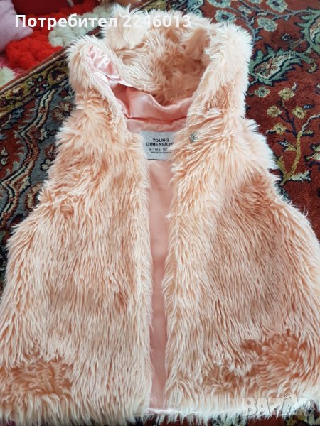 Пухено детско елече, снимка 1